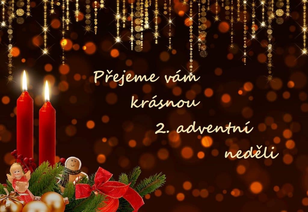 2. adventní neděle- přáníčko.