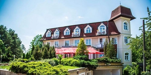 Hotel Ferdinand v Mariánských lázních.