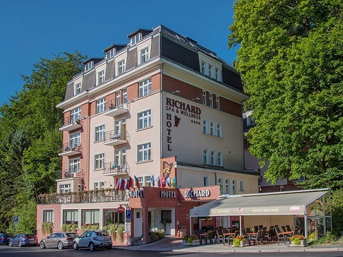 Hotel Richard v Mariánských lázních.