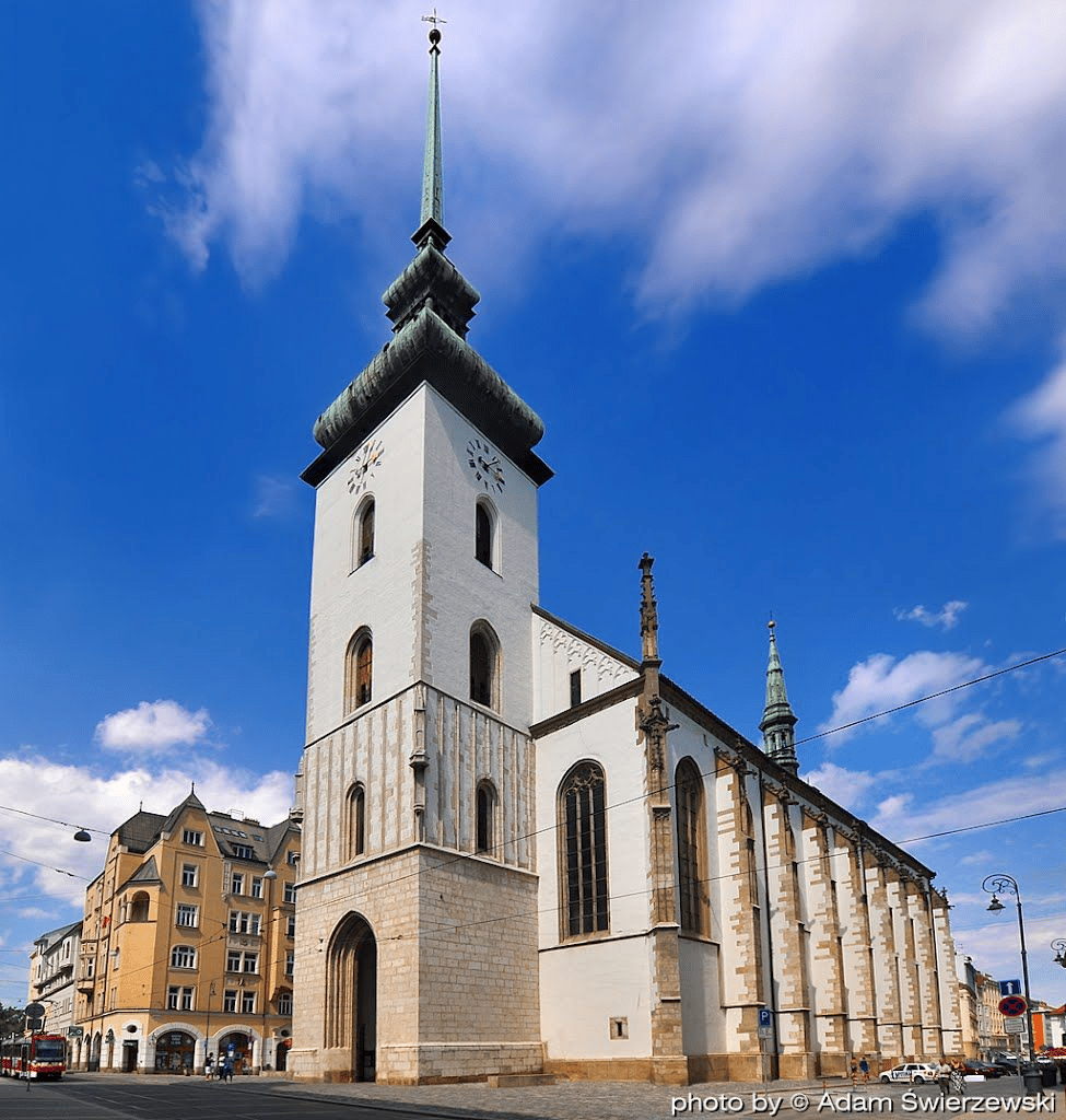 Fotografie Kostela svatého Jakuba Staršího.