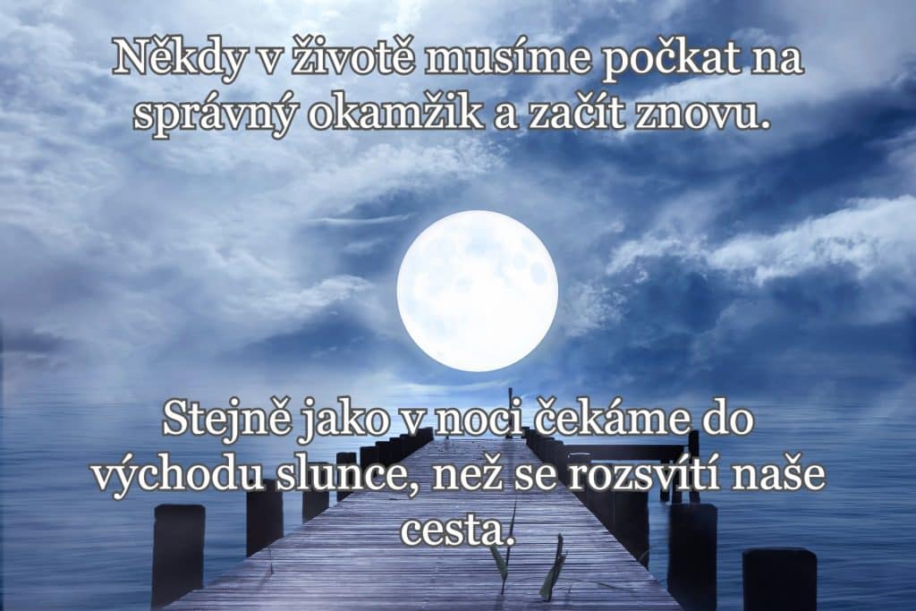 Obrázkové přáníčko na dobrou noc.