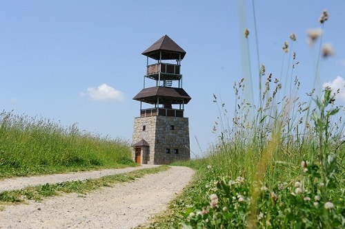 Rozhledna Vojtěchov v pardubickém kraji.