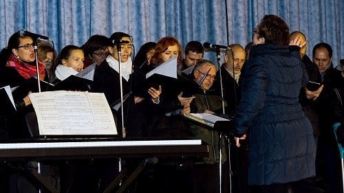 Fotografie sboru "Vlastislav Heřmanův Městec".